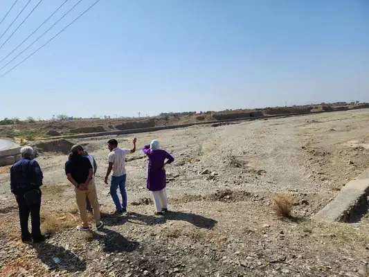 بازدید میدانی پژوهشگران از محدوده مطالعاتی
